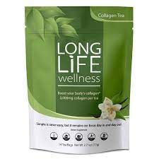 long life wellness collagen tea suppliment